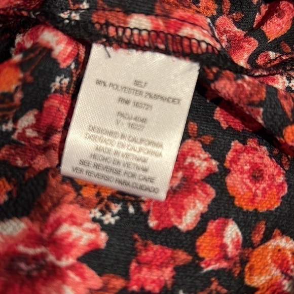 𝅺city Studio Midriff Blouse with ruching and elastic size XL - Picture 7 of 7